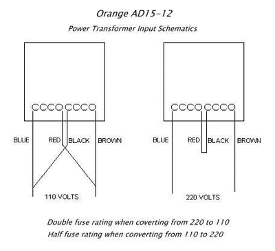 Orange - AD15 -Transformer wiring Thumbnail